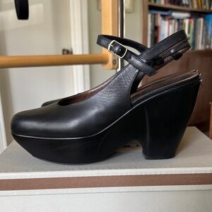 Marni Black Platform Women's Shoes